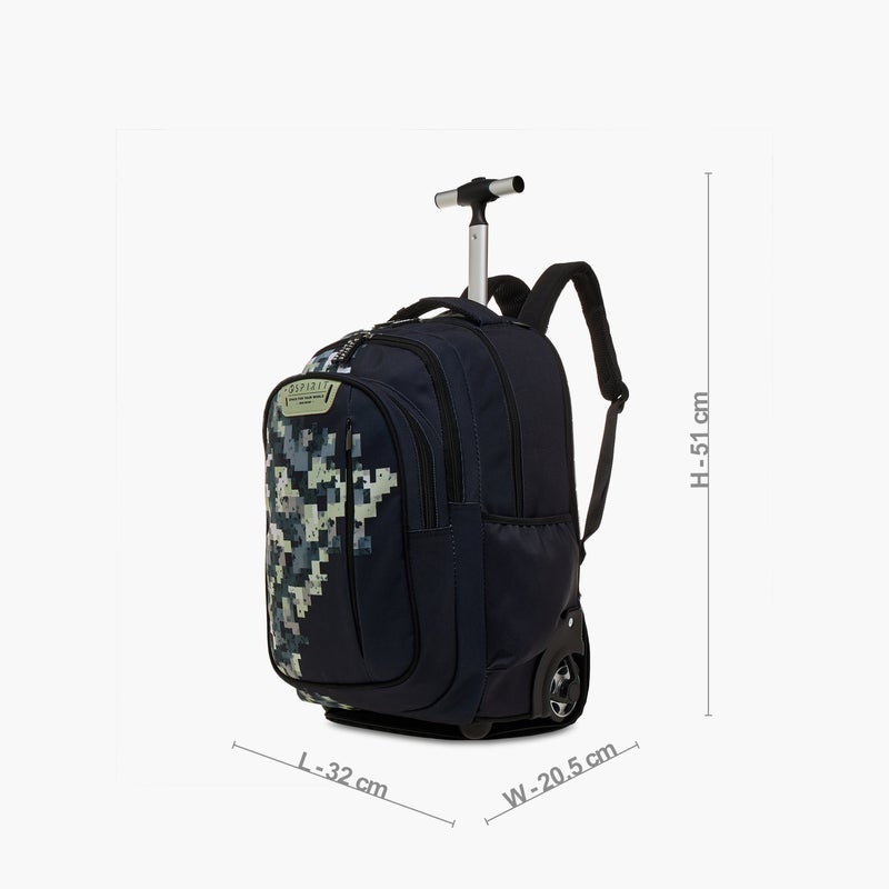 Spirit Trolley-Pixel-20In-3 Cmprt-Sustainable (Polyester) Multicolour \ 51X32X20.5 - Image 4